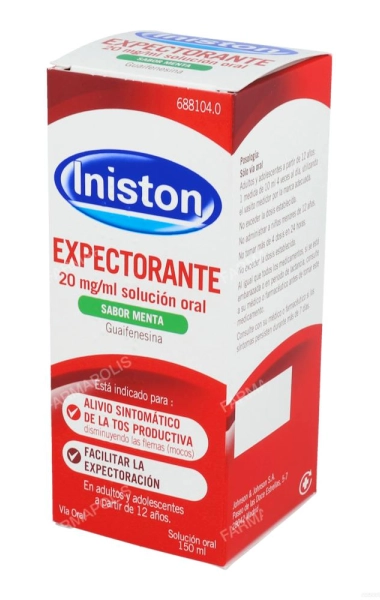 Iniston expectorante 20mg/ml