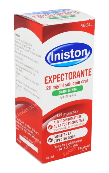 Iniston expectorante 20mg/ml