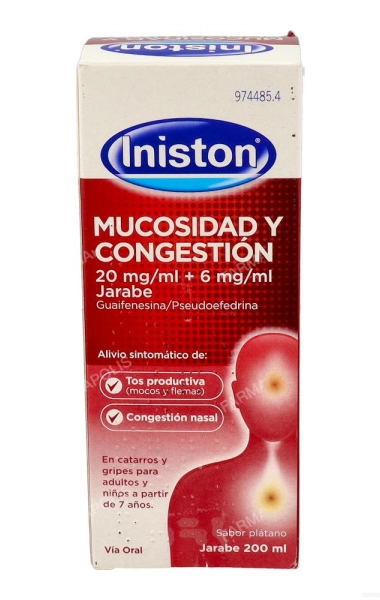 Iniston mucosidad y congestión
