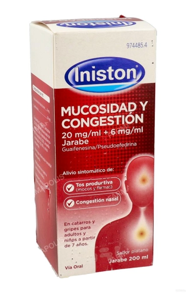 Iniston mucosidad y congestión