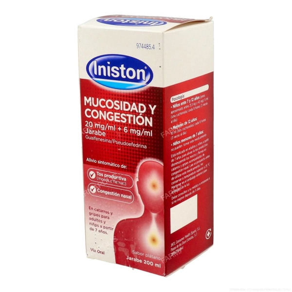 Iniston mucosidad y congestión