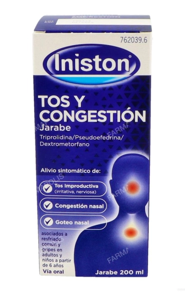 Iniston tos y congestión