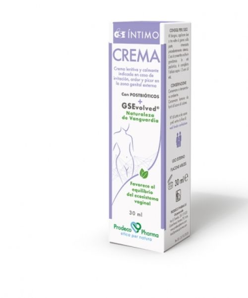  Intimo Crema  -  Alivia en caso de irritación, ardor, enrojecimiento, sequedad y picor en la zona genital externa. Es una crema formulada con extractos vegetales y sustancias de origen natural.