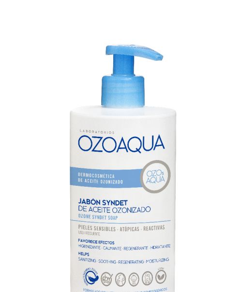 Jabón Liquido de Ozono - Higiene corporal diaria de pieles sensibles, atópicas, secas o con tendencia a la irritación.