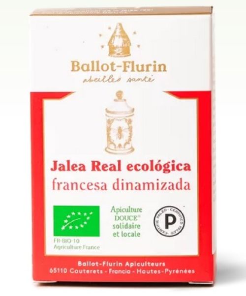 Jalea Real Ecológica Bio Dinamizada - Jalea Real fresca 100% ecológica. Aporte de energía, vitalidad, ayuda al sistema inmune. Recomendado en cada cambio de estación<br>