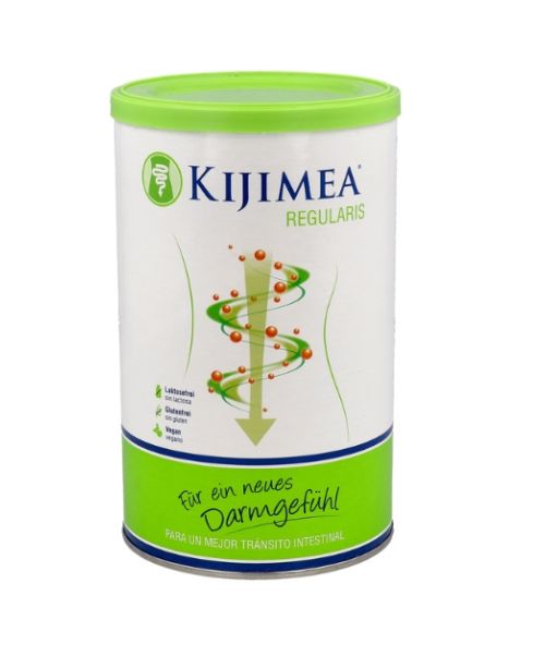 Kijimea Regularis - Fibra para digestión lenta, el estreñimiento y la hinchazón abdominal. Gracias a su exclusivo complejo de fibras Synformularis2, Kijimea® Regularis actua doblemente: activa el intestino y pone en marcha el tránsito intestinal de manera natural.