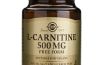  - Uno de los productos de la gama de aminoácidos de Solgar de más alta calidad. Contiene L-carnitina, un aminoácido importante para el metabolismo y la liberación de la energía celular. 