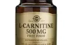  - Uno de los productos de la gama de aminoácidos de Solgar de más alta calidad. Contiene L-carnitina, un aminoácido importante para el metabolismo y la liberación de la energía celular. 