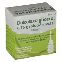 Dulcolaxo glicerol 6.75 g 