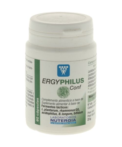 Ergyphilus Confort  - Mantiene el equilibrio de la flora intestinal y favorece el confort digestivo.