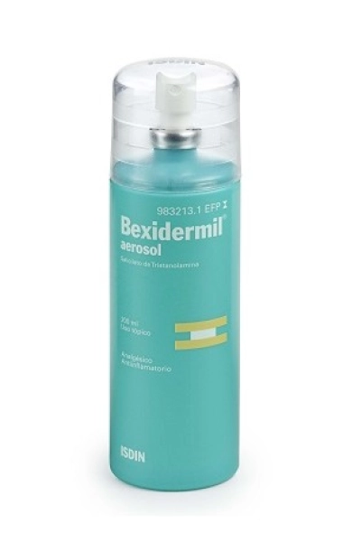 Bexidermil solución para pulverización cutánea