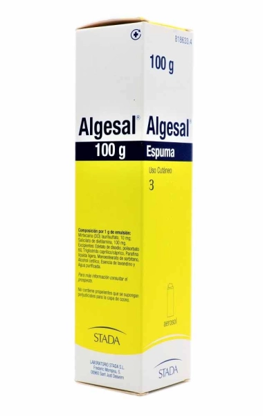 Algesal espuma