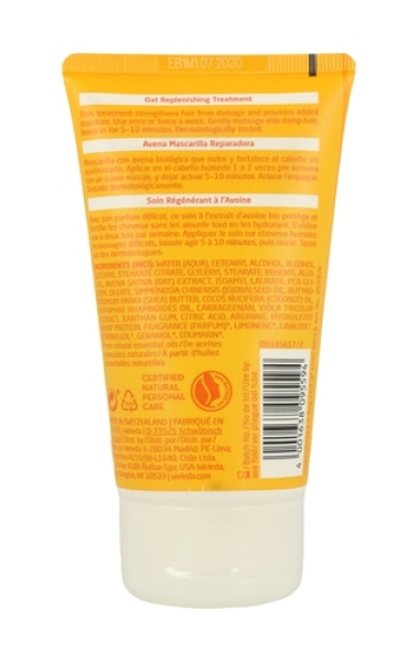 Mascarilla reparadora con avena