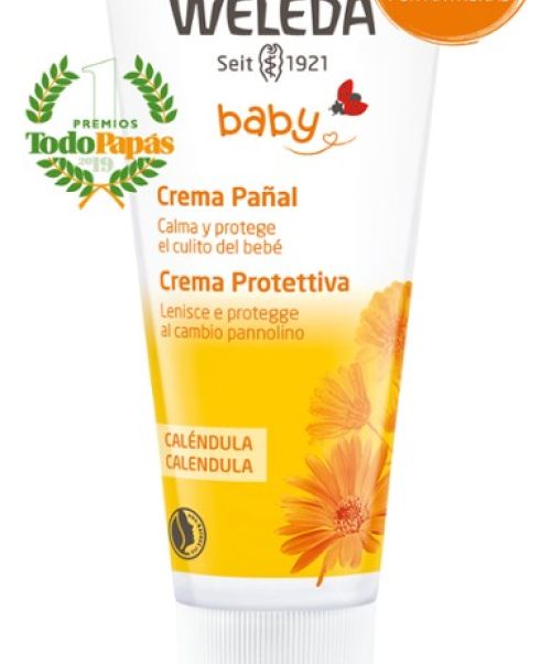 Weleda Crema Pañal de Caléndula - Protege y alivia de la irritación causada por el pañal,dejando fresco y suave el culito de nuestro bebe.