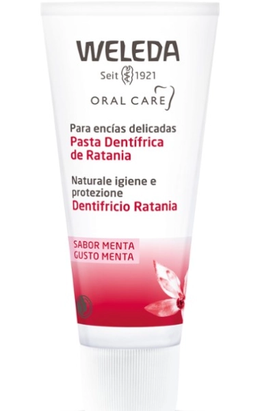 Dentífrico weleda ratania
