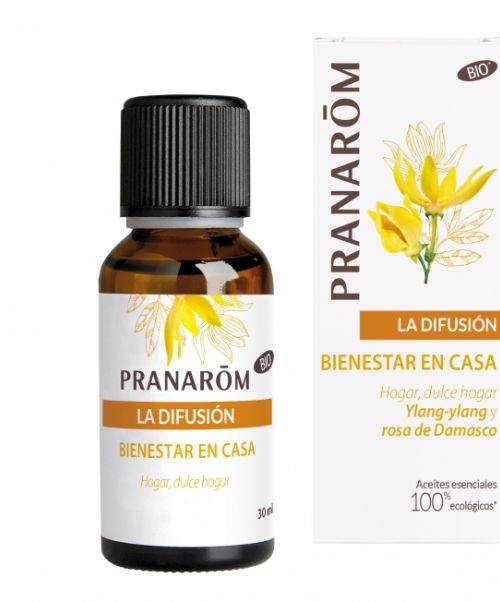 La difusión Bienestar en casa  - Una mezcla de Ylang-ylang y rosa de Damasco para convertir nuestra casa en un ambiente cálido. Hogar, dulce hogar