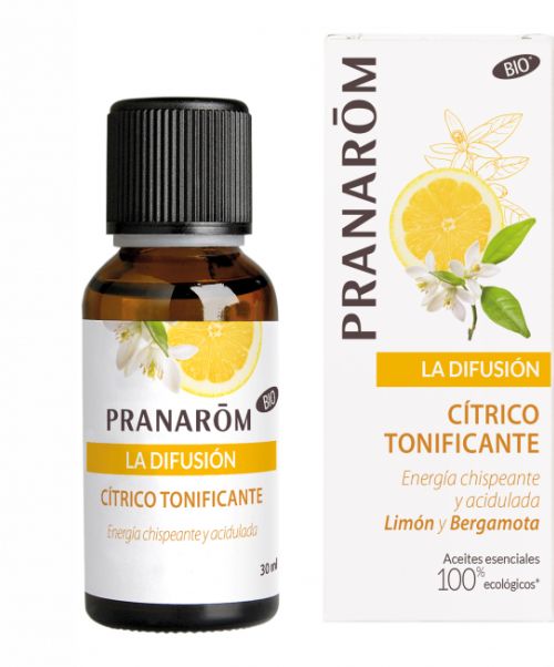 La difusión Cítrico tonificante - Una mezcla de limón y bergamota para una energía chispeante y acidulada