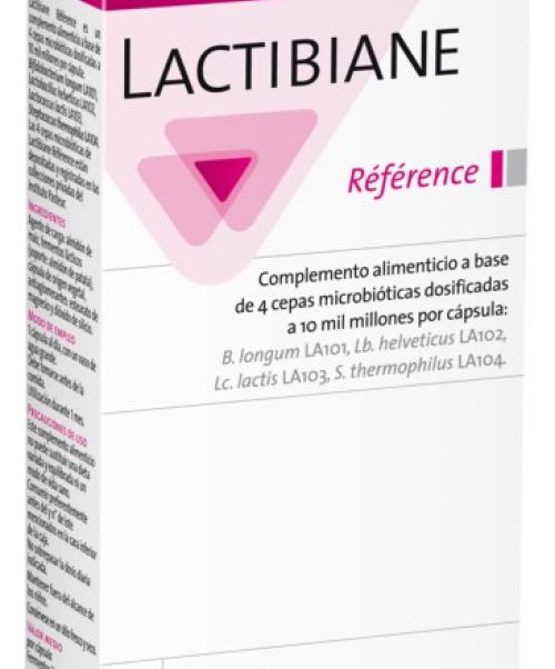 Lactibiane Reference - Probiótico que contribuye a reducir los trastornos intestinales, al mismo tiempo que refuerza la flora intestinal.