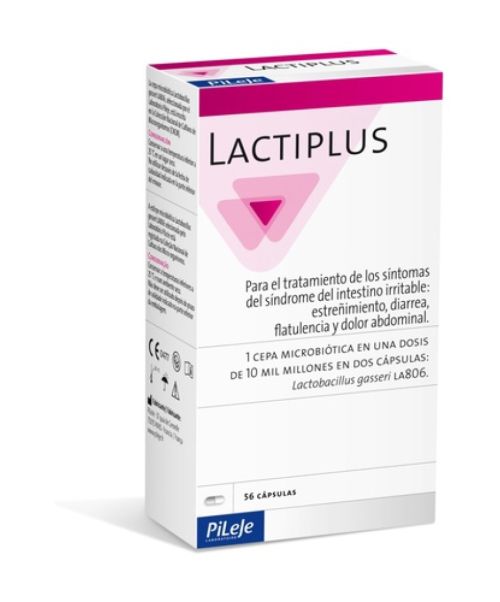 Lactiplus - Probiótico para los síntomas del intestino irritable, como el estreñimiento, la diarrea, flatulencias o dolor abdominal.