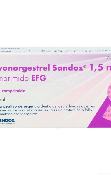 Levonorgestrel Sandoz 1,5mg Levonorgestrel Sandoz 1,5mg