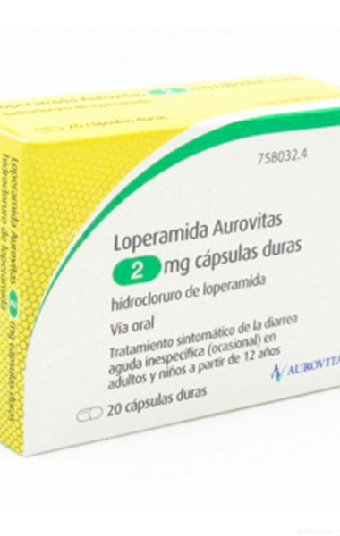 Loperamida aurovitas 2mg 