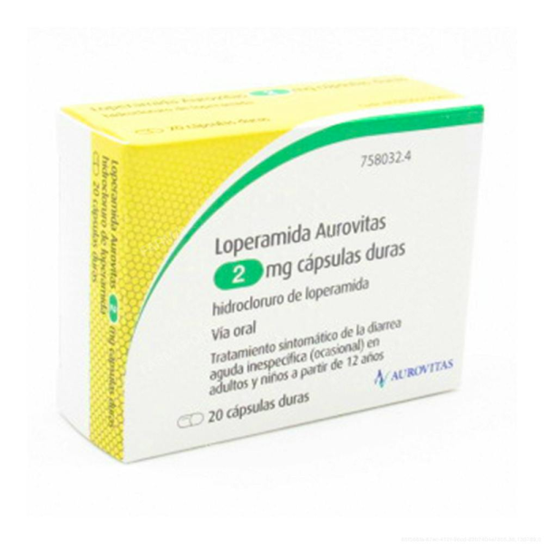 Loperamida aurovitas 2mg Loperamida aurovitas 2mg