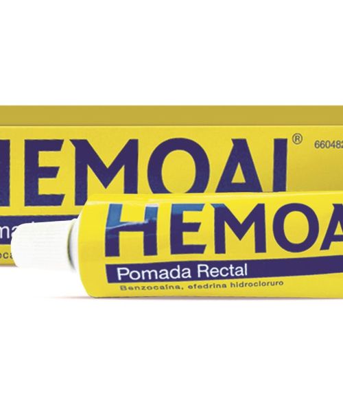 Hemoal  - Es una pomada que alivia la inflación, ardor y picor de la zona anal causado por las hemorroides.