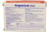  - El magnesio contribuye a disminuir la fatiga y al normal funcionamiento de los músculos y el sistema nervioso.