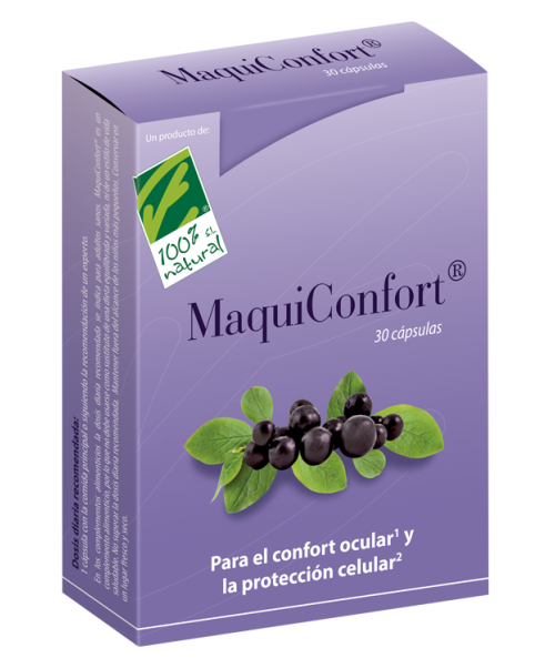 Maquiconfort - Bayas de Maqui con Vitaminas B2 y C para el confort ocular y la protección celular.<br>