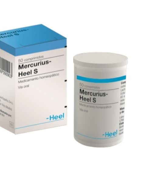 Mercurius-Heel S  - Es un medicamento homeopático especialmente indicado para la garganta. Lengua blanca, válido para supuraciones, furúnculos.
