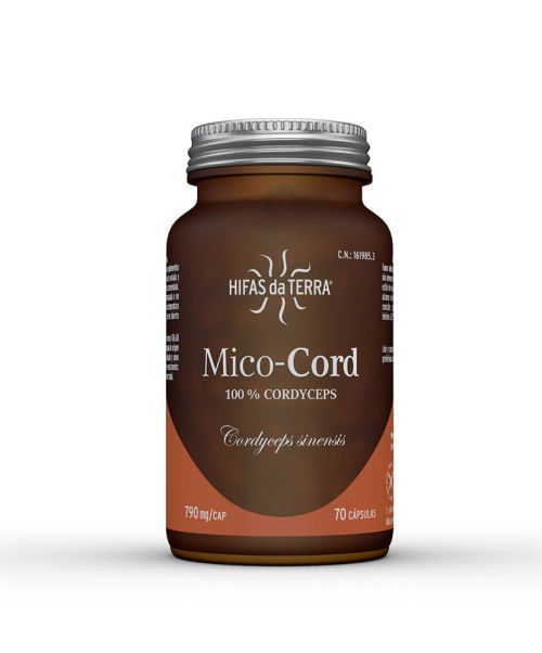 Mico Cord Extracto de Cordyceps  - Aporta energía y vitalidad (para debilidad y fatiga). Es el complemento alimenticio con la mayor concentración de principios activos de Cordyceps (Cordyceps sinensis), el hongo de la energía y la vitalidad. 