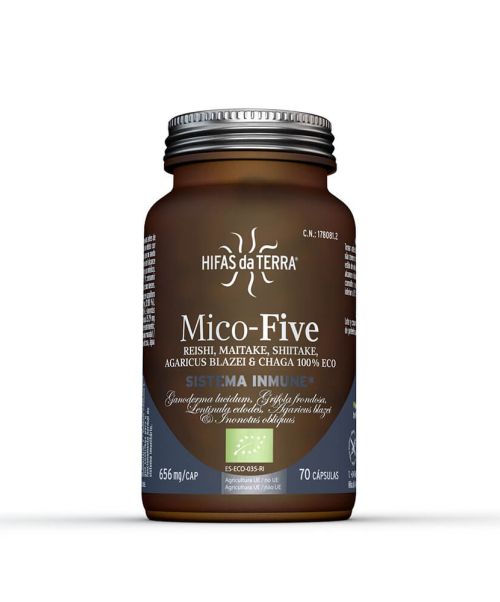 Mico Five + Chaga - Estimula el sistema inmunológico, aumenta la energía y mejora el estado de salud en general.