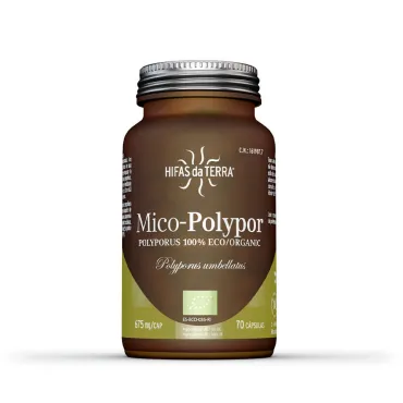  - Estimula al sistema inmunológico y actúa como diurético. Junto con el Mico Mai se utiliza en el protocolo de desintoxicación de metales pesados. Es un complemento alimenticio de alta concentración en cápsulas. Solo contiene extracto puro de Polyporus (Polyporus umbellatus). Este extracto tiene un un alto contenido de nutrientes como beta-glucanos, hericenonas, erinacinas, etc.