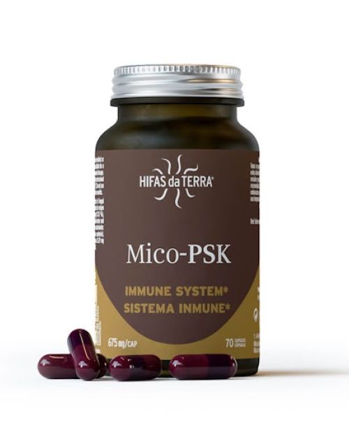 Mico PSK   -  Sirve para subir el sistema inmune. Analgésico, antibacteriano, antitumoral e inmunomodulador.<br><p style=text-align: left; align=center>