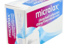  - Microenemas laxantes. Libera el intestino en caso de estreñimiento en la parte final del colon.