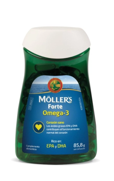 Forte Omega 3 Protegen al corazón.