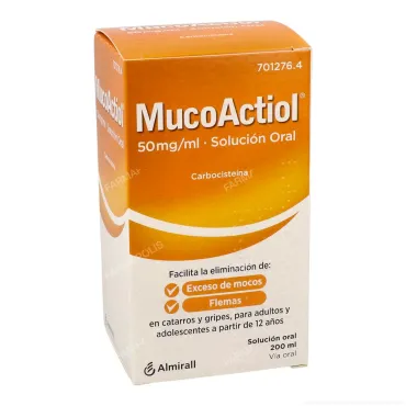  - Ayuda a fluidificar y expulsar la mucosidad (tanto mocos como flemas).