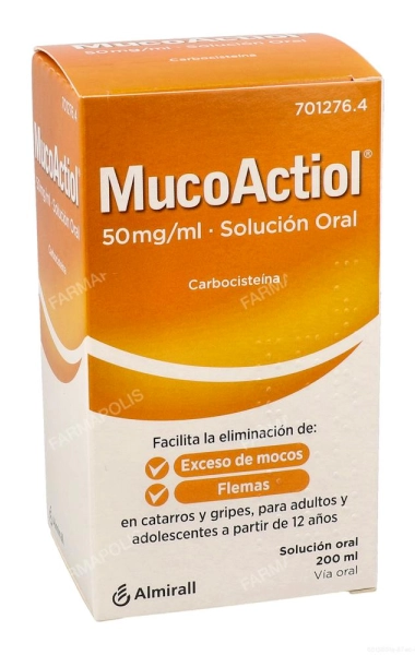 Mucoactiol 50mg/ml Mucoactiol 50mg/ml