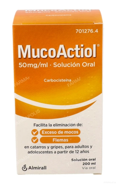 Mucoactiol 50mg/ml