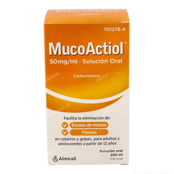 Mucoactiol 50mg/ml