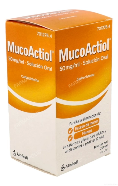 Mucoactiol 50mg/ml
