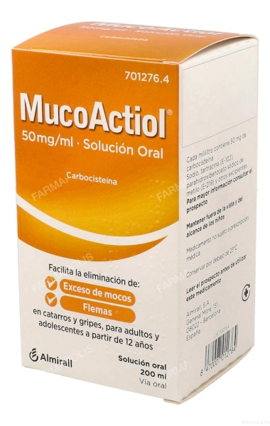 Mucoactiol 50mg/ml