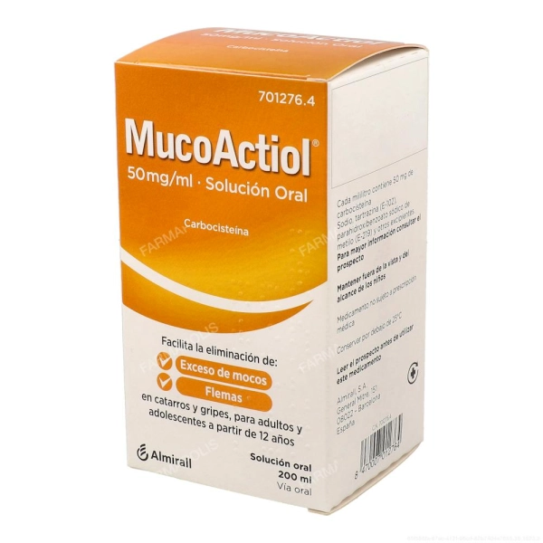 Mucoactiol 50mg/ml
