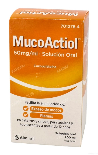 Mucoactiol 50mg/ml
