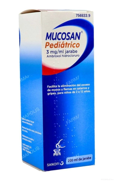 Mucosan pediátrico 3mg/ml
