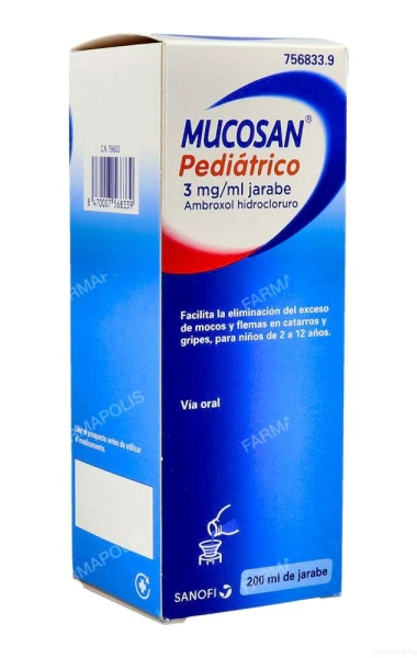 Mucosan pediátrico 3mg/ml