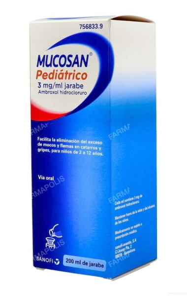 Mucosan pediátrico 3mg/ml
