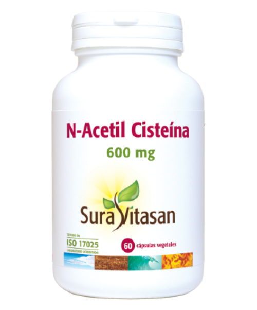 N-Acetil Cisteína - Antioxidante potente, sirve para limpiezas de hígado y como mucolítico y antiinflamatorio a nivel pulmonar.