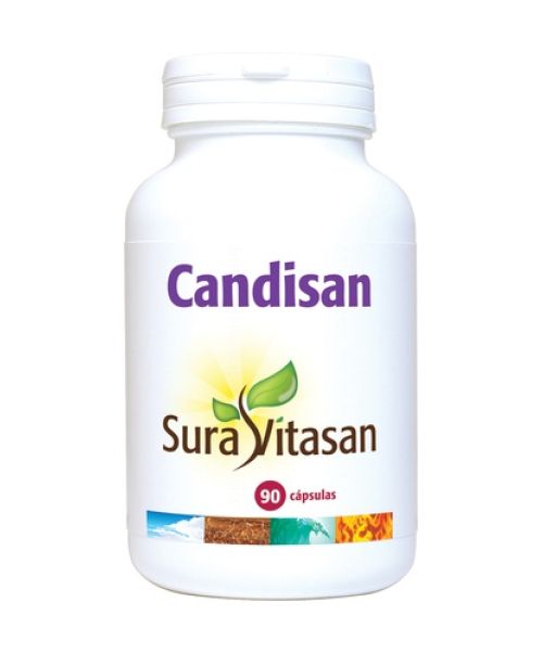 Candisan - Trata y previene la candidiasis, además de impulsar y atacar la eliminación de los hongos. También, aumenta las defensas del organismo para evitar que los hongos proliferen.