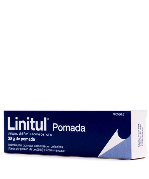 Linitul pomada  - Pomada que se utiliza para tratar pequeñas heridas, cortes superficiales de la piel y quemaduras leves.
